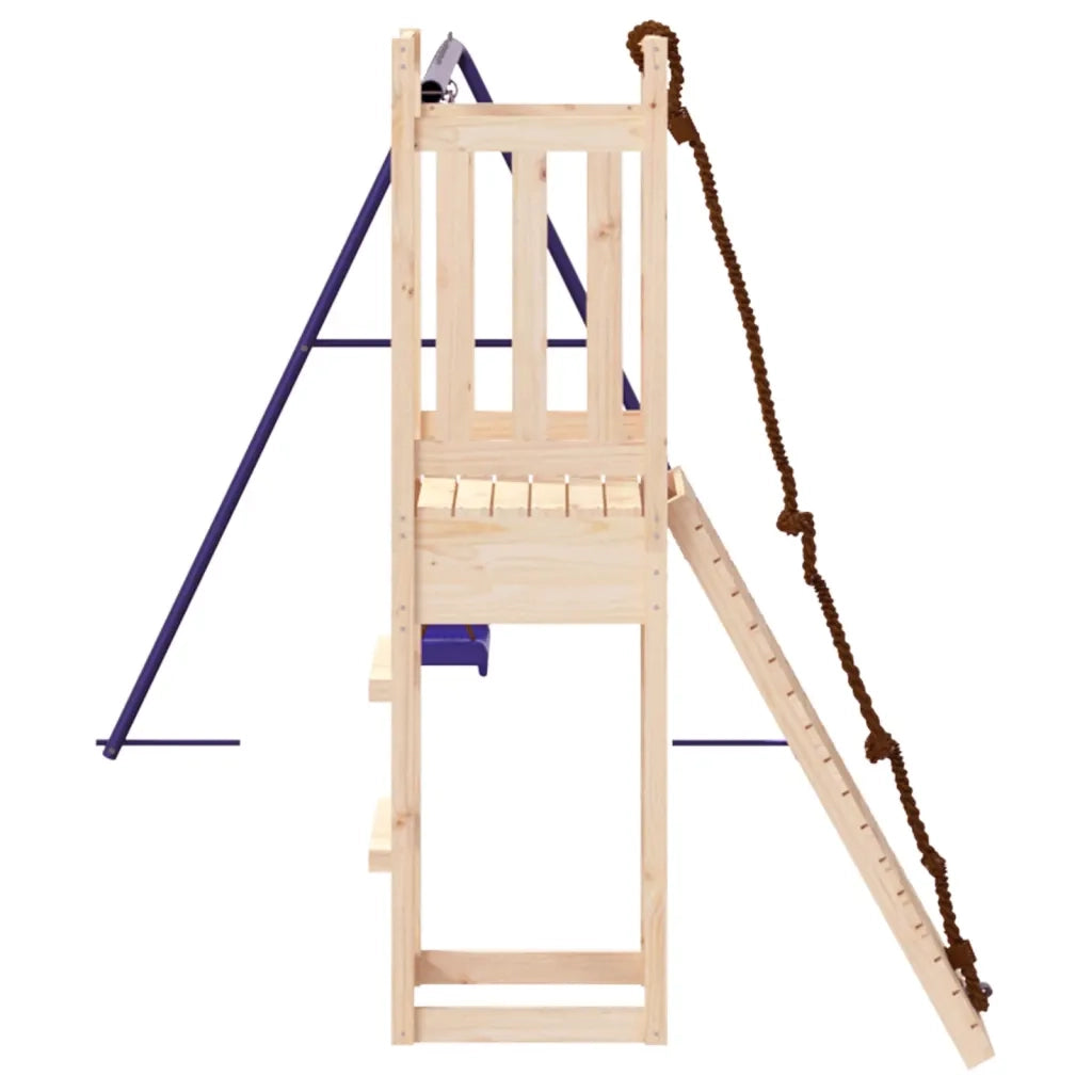 Set da Gioco da Esterno in Legno Massello di Pino 3155951