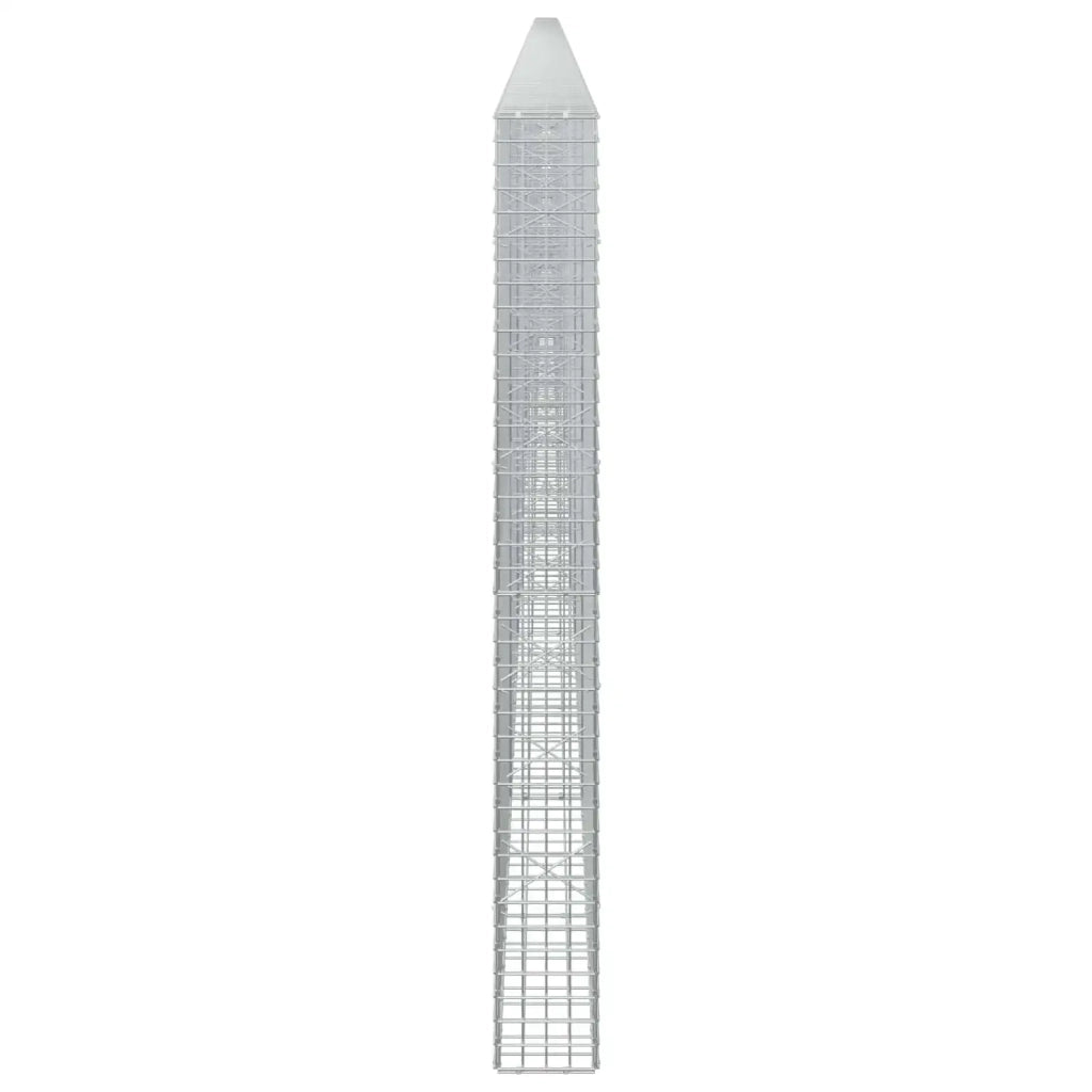 Gabione con filo da 5 mm e rete da 5x5 cm 1050x20x200 cm 3464127