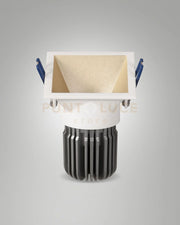 TOODLE INCASSO QUADRATA ASIMMETRICA 3000K 1250LM 11W ORO DIMMERABILE