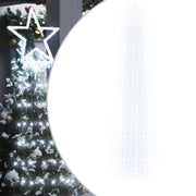 Illuminazione per Albero di Natale 320 LED-Luci decorative natalizie Bianco Freddo 375 cm