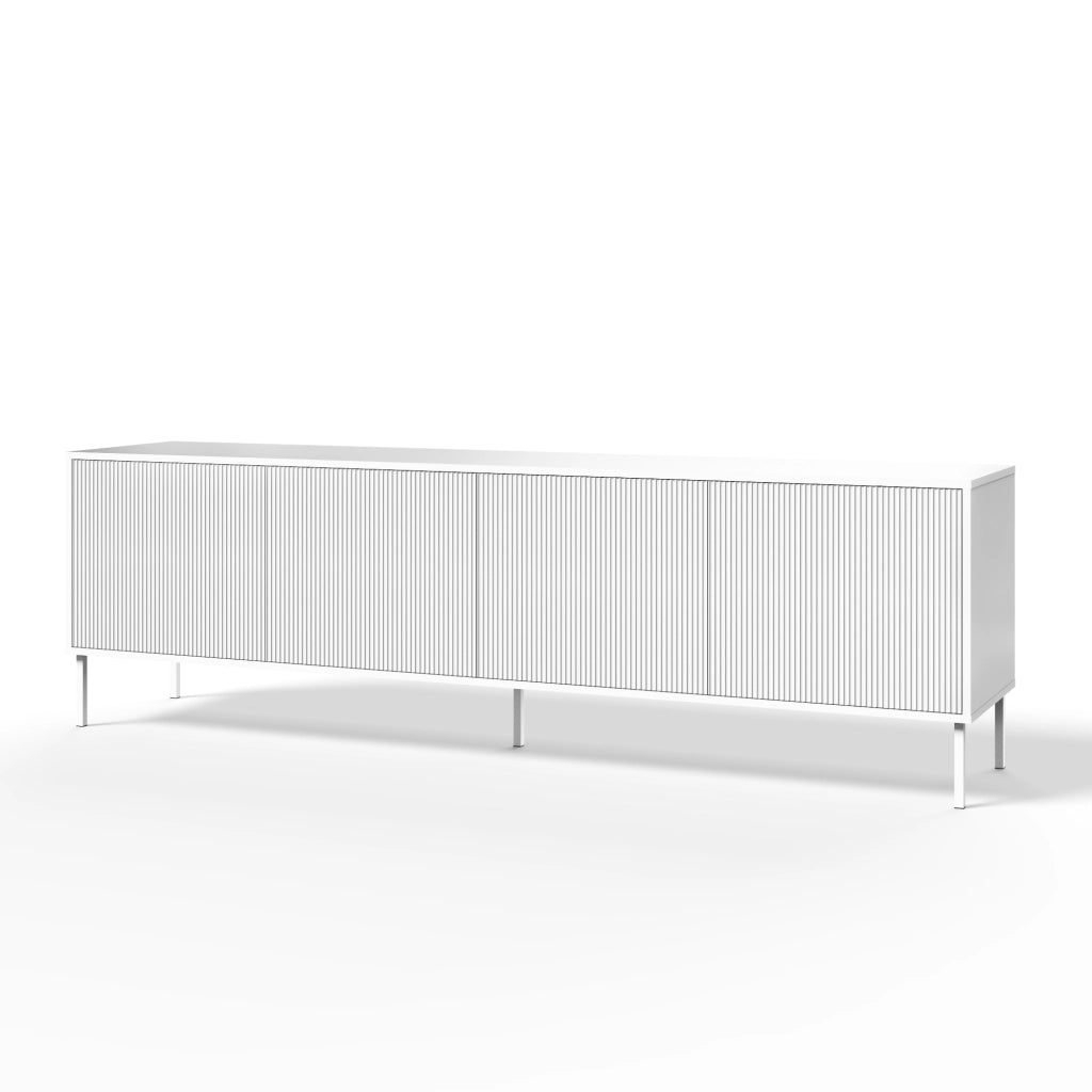 Buffet 4 ante BUDAPEST-S bianco