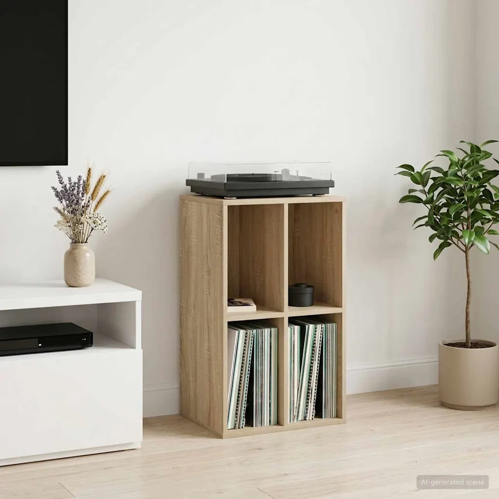 Mobile porta vinili Rovere Sonoma 44,5 x 36,5 x 74,5 cm 8012868