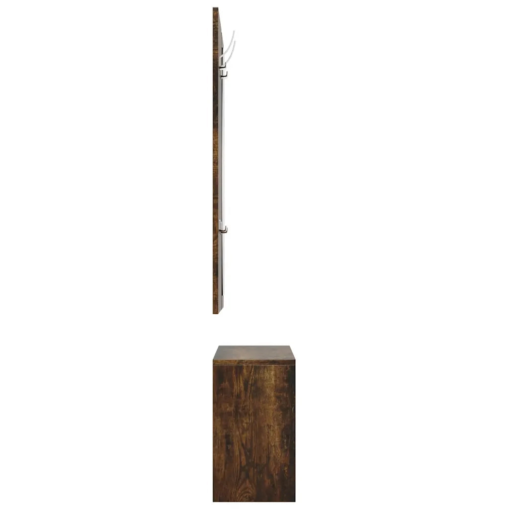 Set Scarpiere 3 in 1 rovere fumo in Legno Multistrato 342574