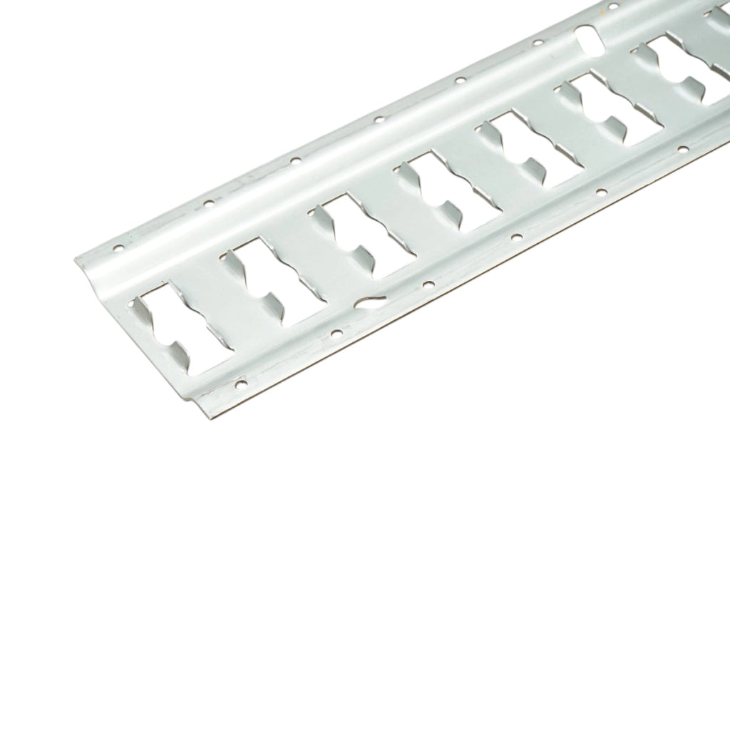 Binario di ancoraggio orizzontale per carichi tipo E zincato 3048x130mm