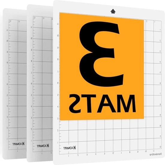 Matte vinile adesiva StandardGrip per cricket - 3 pezzi 305 x 305 cm, compatibile con Cameo 4/3/2/1