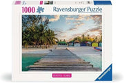 Puzzle 1000 Pezzi Paradiso Delle Maldive | Puzzle 1000 Pezzi Paesaggi Con Una Misura Di 70x50 Cm,Età 14+