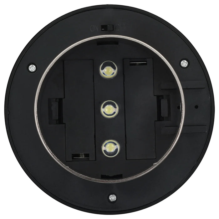 Lampade Solari da Esterno 12 pz LED Rotonde 12 cm Bianche 277135