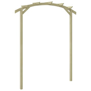 Pergola da Giardino Legno di Pino Impregnato 180x210x40 cm 44925