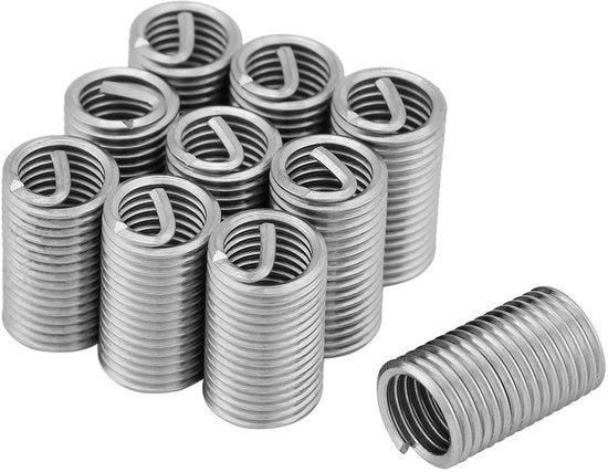 Kit di riparazione per cavi - Verifica M8x1.25x3D - Antiscivolo - Resistente allo shock - Conferma di connessione migliorata - Inserto per cavi a vite