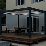 Kit LED pergola bioclimatica autoportante 3x4M
