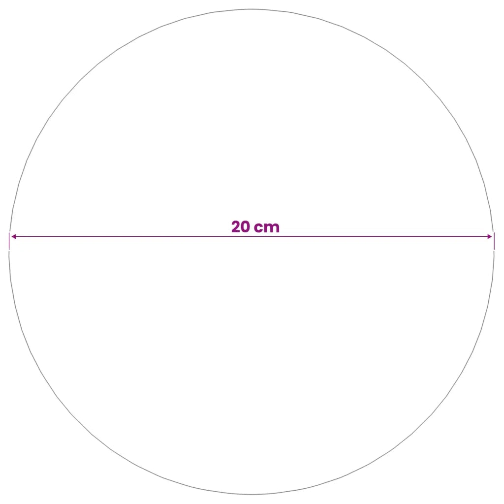Palla Spazzolata Ø 20 cm Argento Acciaio Inossidabile 201 42008416