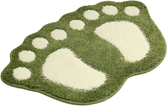 Tapijt per bagno, porta, panno per pavimento, tappeto per bagno, tappeto antiscivolo, sanitario, vasca da bagno, doccia, panno antiscivolo, assorbente acqua, rapido assorbimento, lavabile, pavimento sostenibile, 40 x 60 cm, grande.