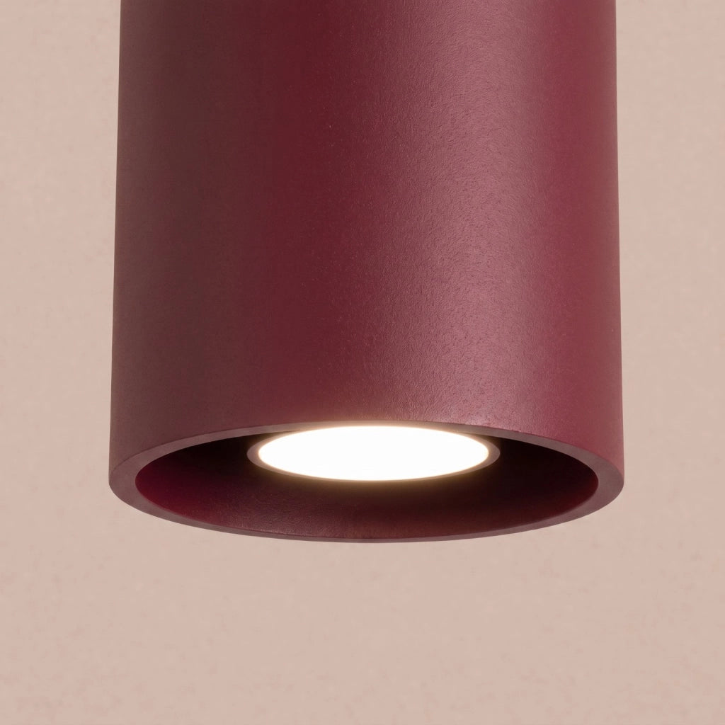 Plafoniera ORBIS 1 bordeaux