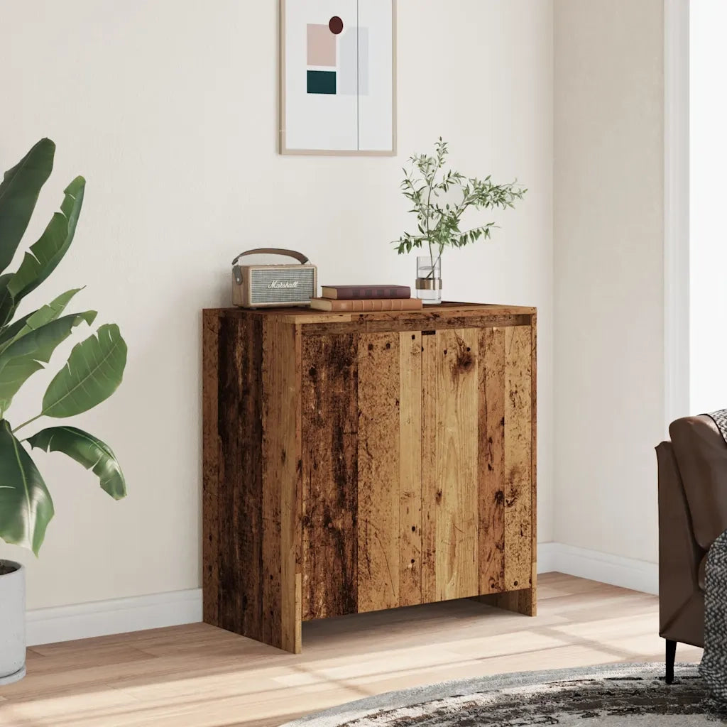 Credenza | Madia | Buffet da pranzo | Armadio da pranzo Legno Antico 70x41x75 cm in Truciolato
