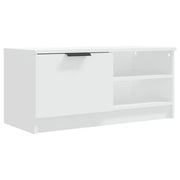Mobile TV | Armadietto TV | Mobile Porta TV Bianco 80x35x36,5 cm in Legno Multistrato