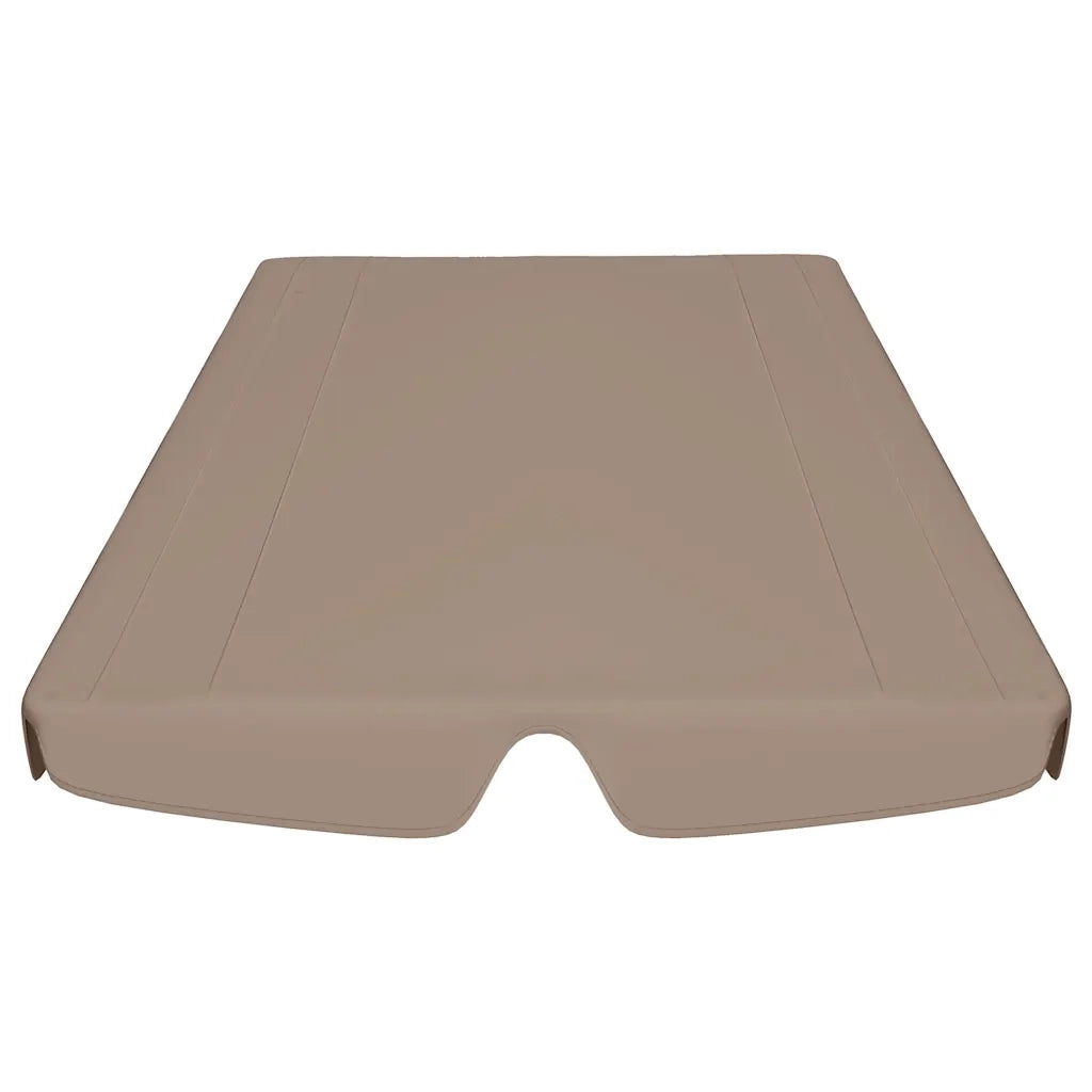 Baldacchino per Dondolo Giardino Tortora 150/130x105/70 cm 312102