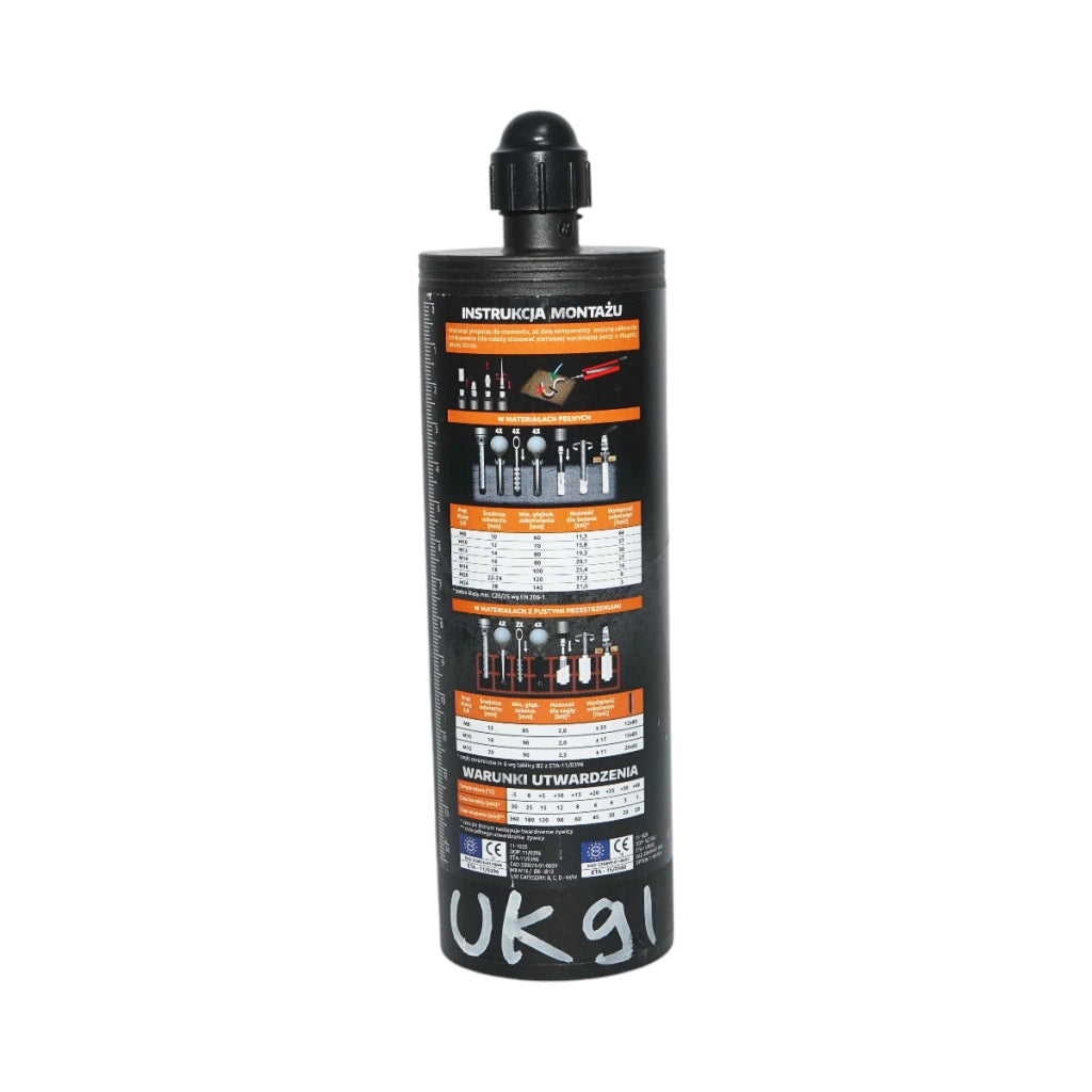 Ancora chimica senza stirene a base di resina poliestere – 400 ml
