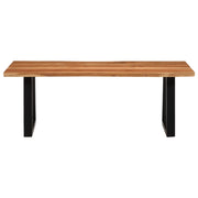 Tavolino da Salotto-Tavolino da soggiorno-Tavolo 110x55x40 cm in Legno Massello di Acacia 663821