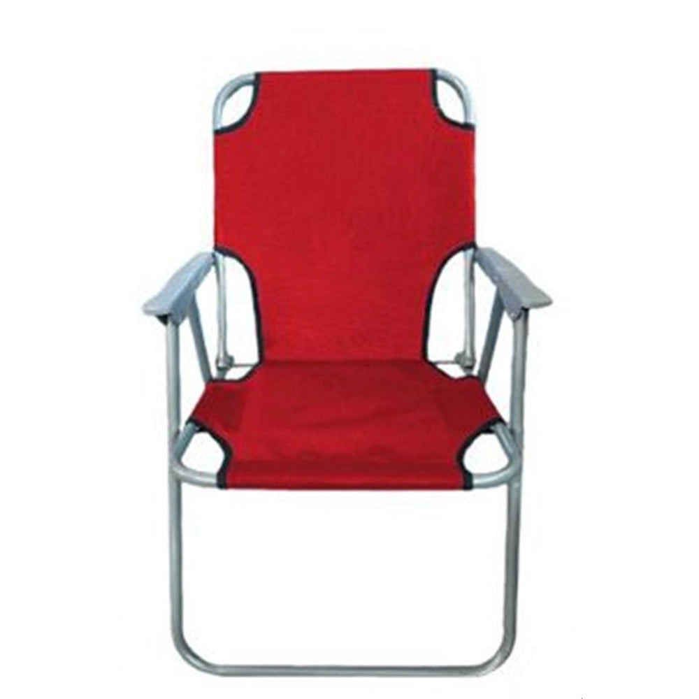 Trade Shop - Sedia Sdraio Pieghevole Campeggio Spiaggia Relax In Tessuto Oxford 52x63x74.5cm 350017 -
