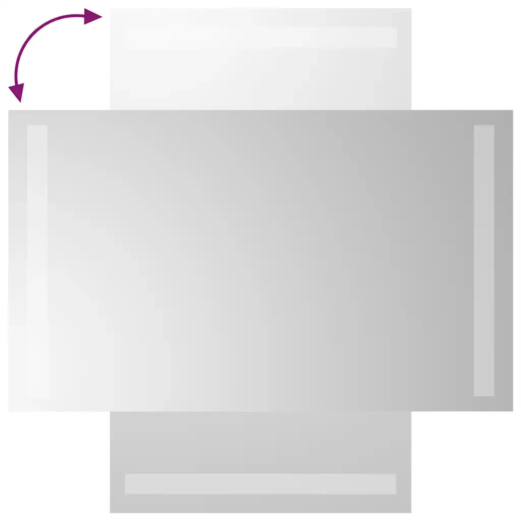 Specchio da Bagno con Luci LED 30x60 cm 3154060