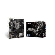 Mb biostar h310mhp 3.0 lga 1151 (coffee lake) 310c 2ddr4 vga+hdmi pcie, 4*sata matx , gbe lan dual