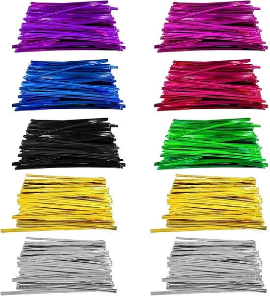 1000 pezzi di cavi elettrici da 10 cm, leggibili in 8 colori - imballo sigillato per diverse applicazioni