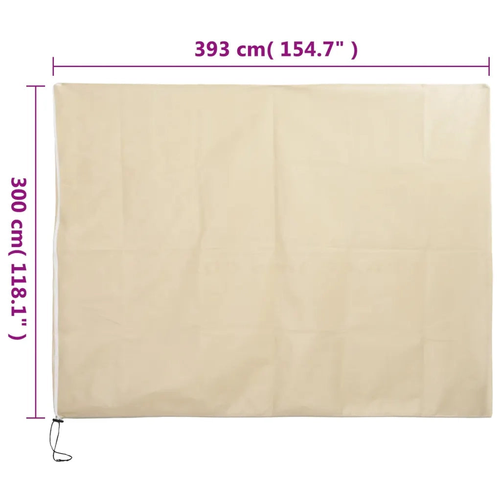 Coperture con Cerniera per Piante 10 pz 70 g/m2 3,93x3 m CFW6823493