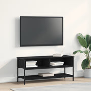 Set mobile TV Rovere Nero 100 x 35 x 45 cm Legno multistrato 862930