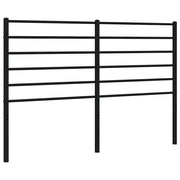Testiera | Testata di Ricambio in Metallo Nero 135 cm