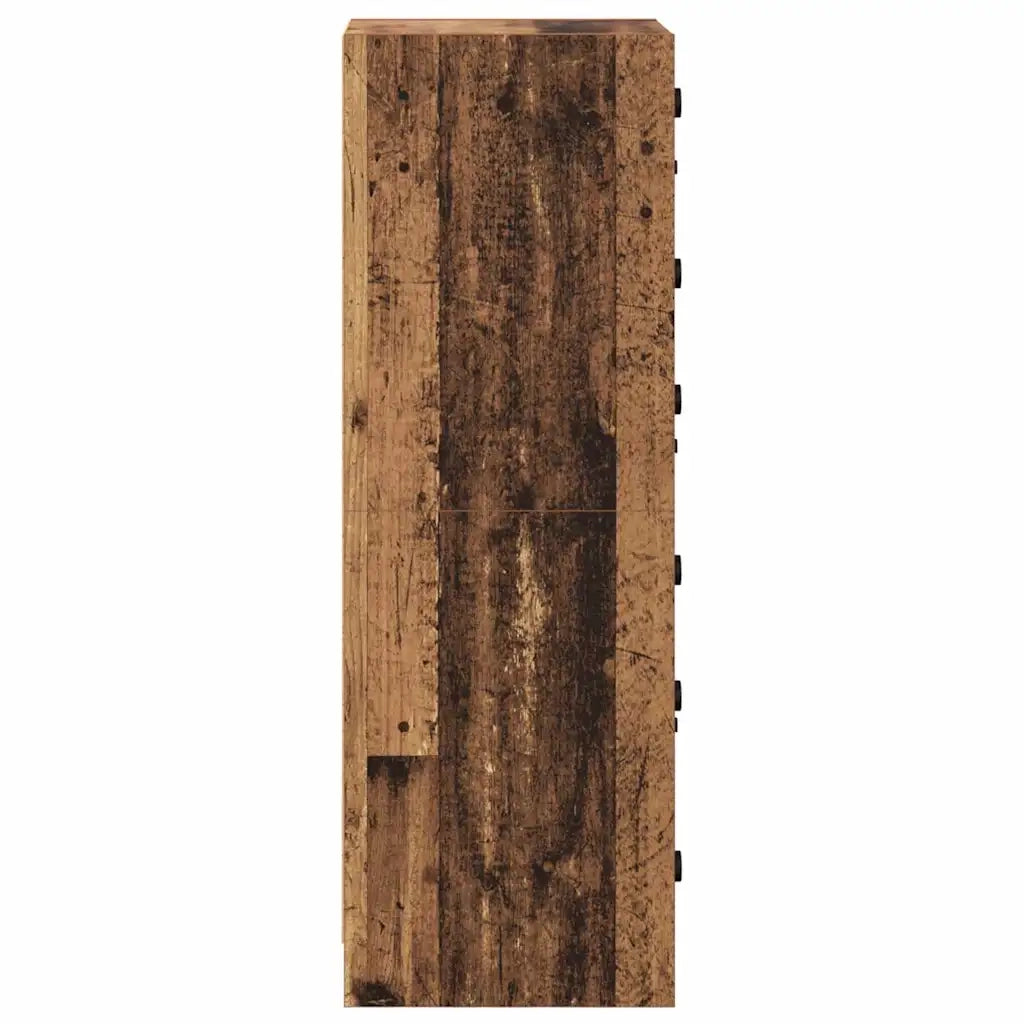 Credenza-Buffet-Armadio da cucina Legno vecchio 35 x 37 x 109 cm Legno multistrato