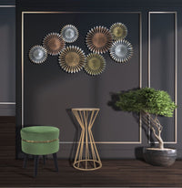 Porta Telefono Stick Glam Ø38x80 cm in Ferro Oro