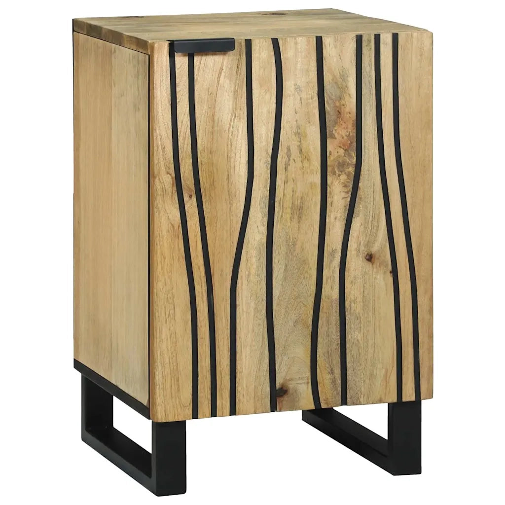 Set di mobili per il bagno 4 pcs Marrone Legno multistrato