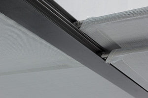 Pergola da Giardino 3x3,6xh2,1m Noah Antracite