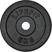 Trade Shop - Disco Per Bilanciere Manubri Peso In Ghisa Dischi Fitness Palestra Gdc Da 5 Kg -
