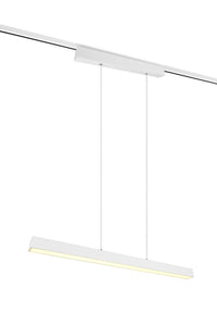 Lampada a Sospensione da Interno a led in Metallo Bianco Opaco