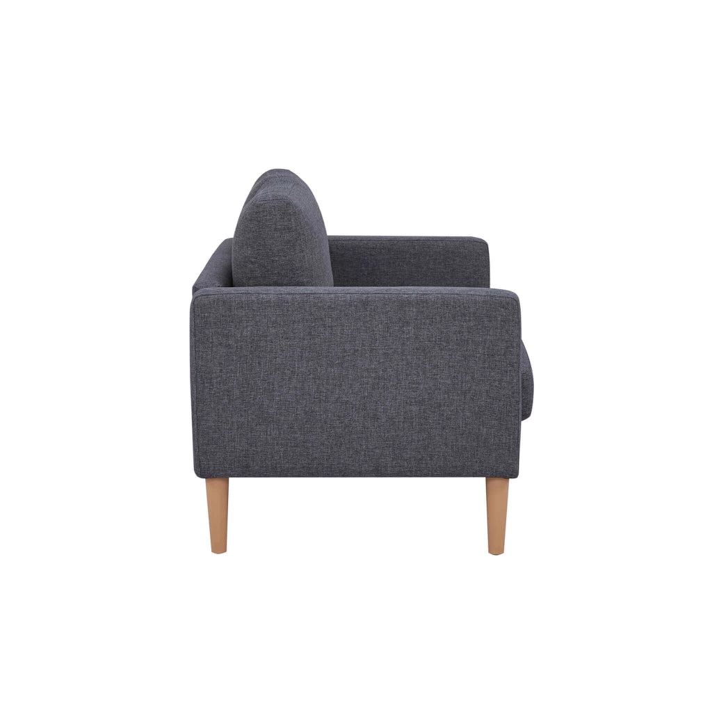 Divano 2 posti Scandinavo in Tessuto cm 124x73x82 - MANU