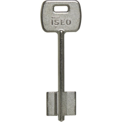 CHIAVE DOPPIA MAPPA ISEO 990802 ORIGINALE - X 661/663 OTTONE NICHELATO- 5 pezzi