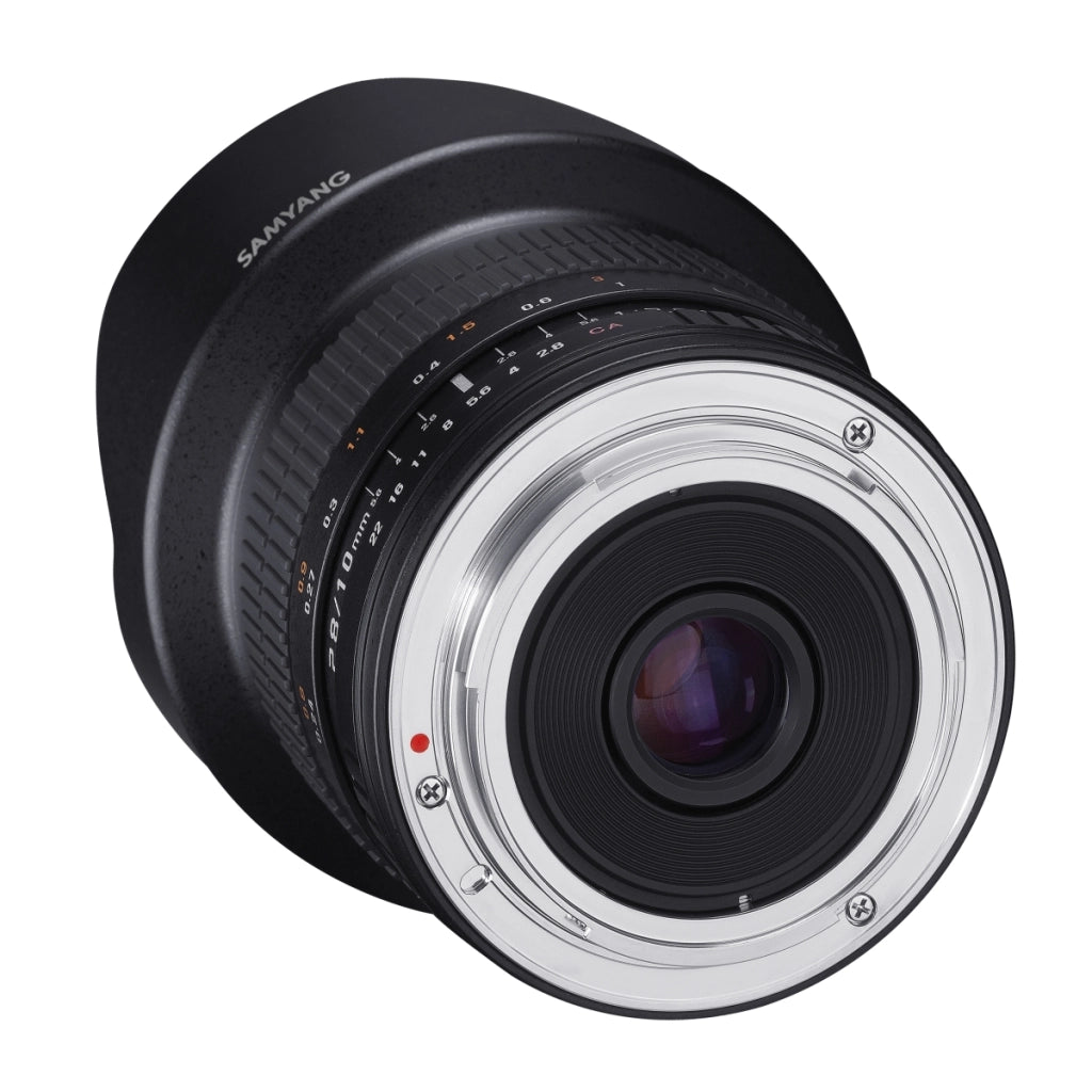 SAMYANG VDSLR UMC Fish-Eye CS II 10 mm / F2.8 Messa a fuoco manuale, obiettivo per attacco Fuji nero
