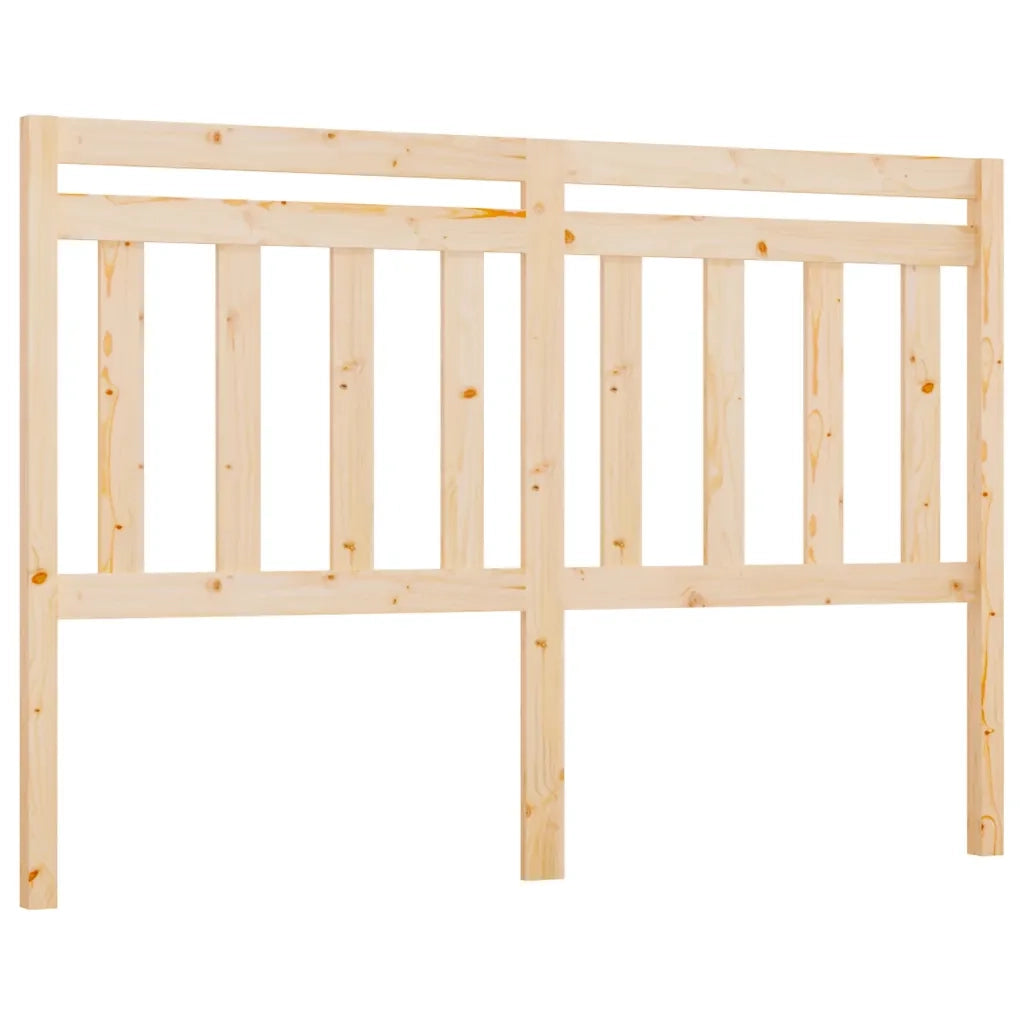 Testiera Letto 166x4x100 cm in Legno Massello di Pino 814104