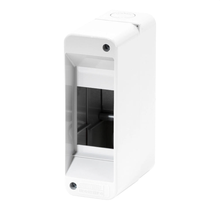 Gewiss centralino parete 2 moduli ip40 gw40022