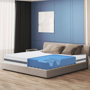 Materasso Singolo 95x185 cm in Memory Antibatterico | Altezza 20 cm | Rivestimento 3D Air in Fibra Ipoallergenica | Materasso Ortopedico a 7 Zone Differenziate Termosensibili