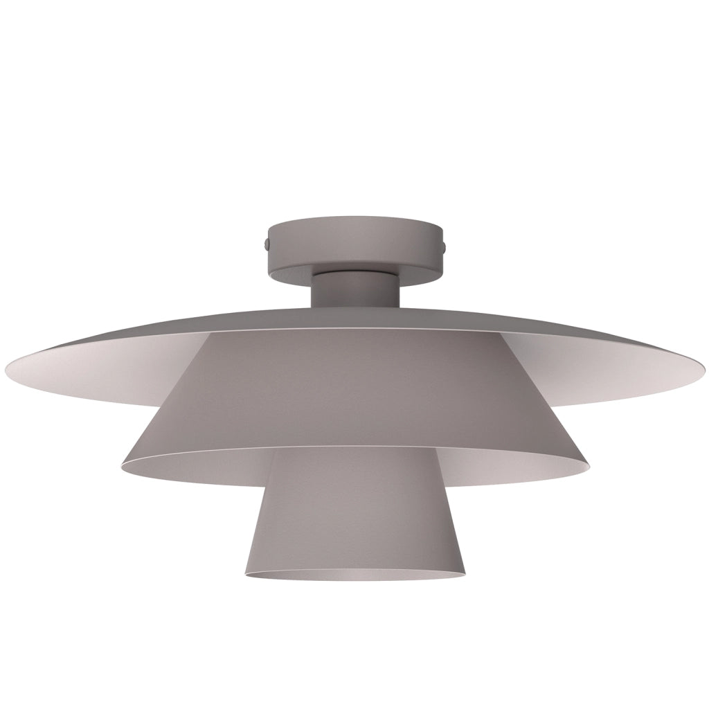 Plafoniera decorativa Plato 1 luce cashmere E27 Luminex