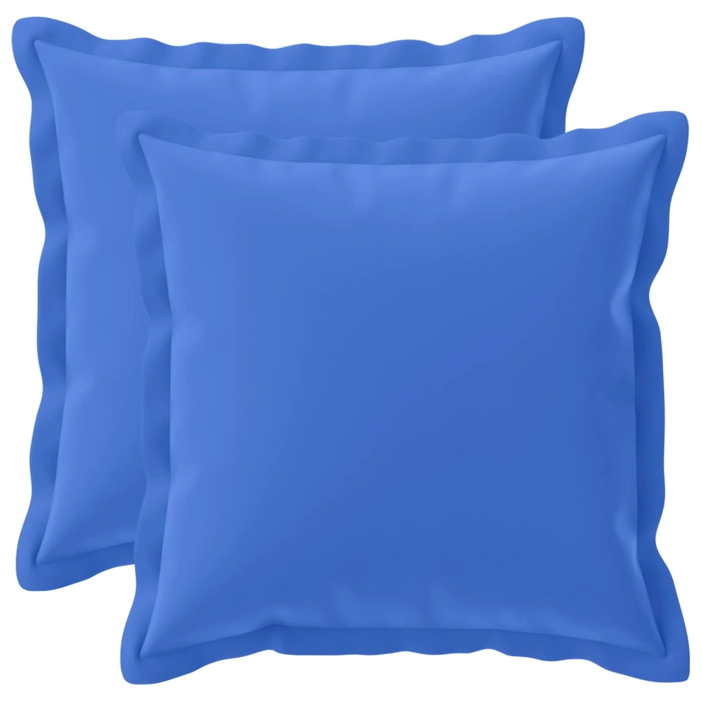 Federa 2 pcs HOUTEN Blu Reale 30 x 30 cm Poliestere 915903
