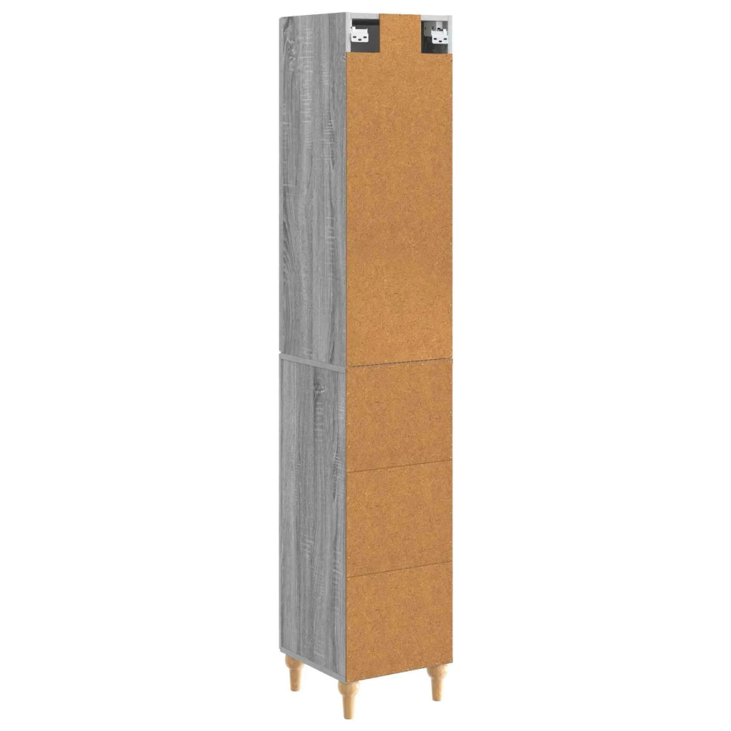 Set di armadi 2 pcs Sonoma grigio Legno ingegnerizzato 3416454