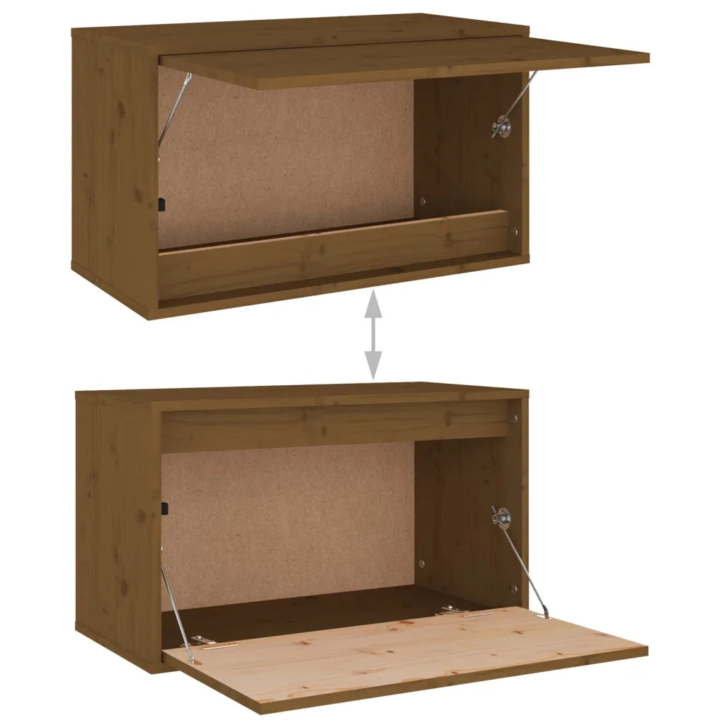 Pensile ambra 60x30x35 cm in Legno Massello di Pino 813451
