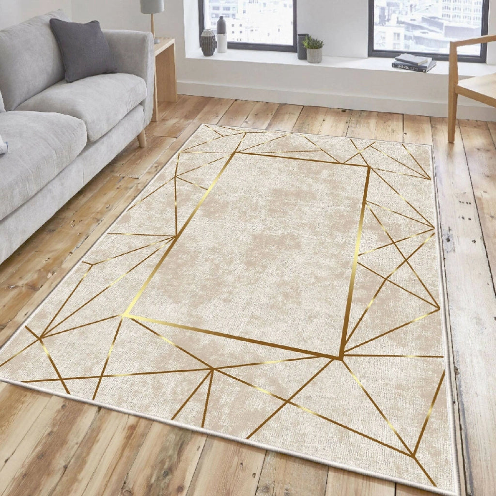 Vermilion, Tappeto Materiale Struttura in Velluto, 180x120 cm Multicolore
