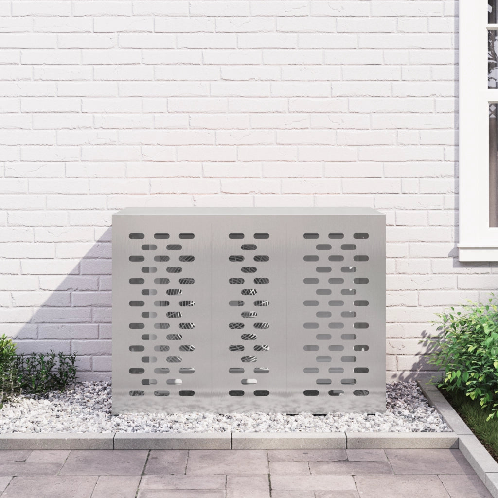 Copertura Aria Condizionata 110x50x80 cm Acciaio Inossidabile