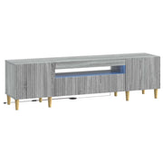 Mobile TV LED Sonoma grigio Legno ingegnerizzato 896691