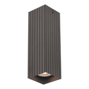 Faretto soffitto quadrato bronzo 17cm GU10 Italux Tecno