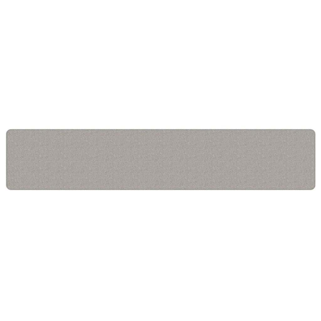 Tappeto Corsia Aspetto Sisal Tortora 50x250 cmcod mxl 95613